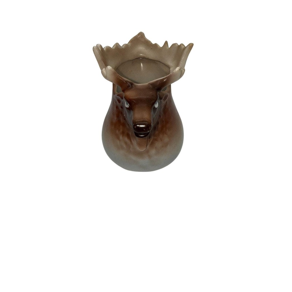 Vintage Moose Pitcher Austria Figural Pottery Creamer 1930s - Picture 8 of 10